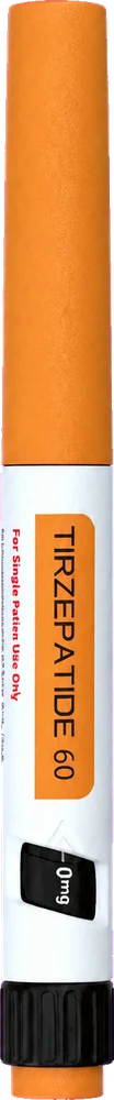 Pluma de péptidos TIRZEPATIDE 60, precargada, 60 mg · 3 ml